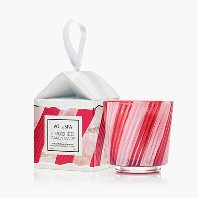 Voluspa Boxed Ornament Pedestal Candle, 2.5oz