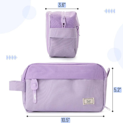 Large Capacity Pencil Case - Mint Color