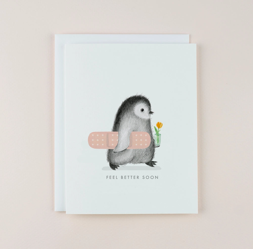 FEEL BETTER PENGUIN CARD