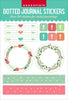 Essentials Dotted Journal Planner Stickers
