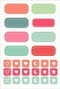 Essentials Dotted Journal Planner Stickers
