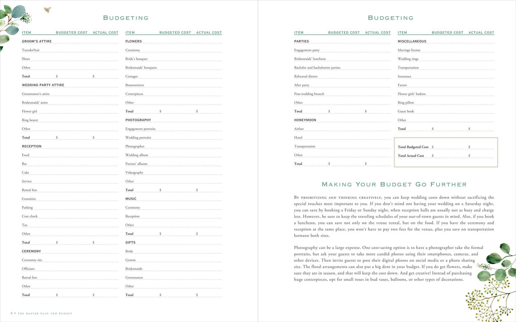 ULTIMATE WEDDING PLANNER & ORGANIZER