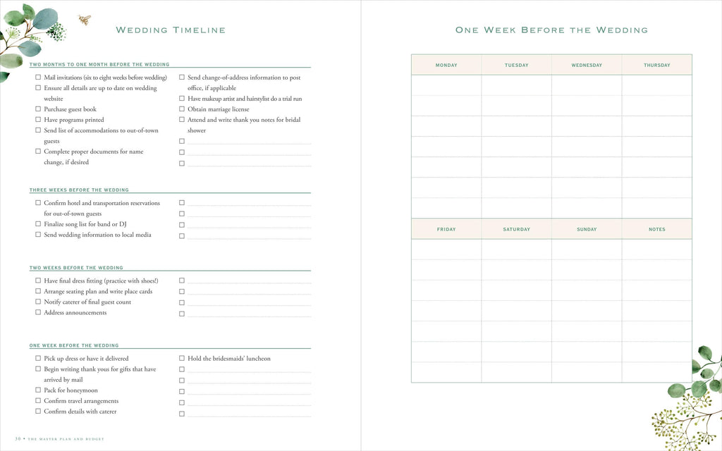 ULTIMATE WEDDING PLANNER & ORGANIZER