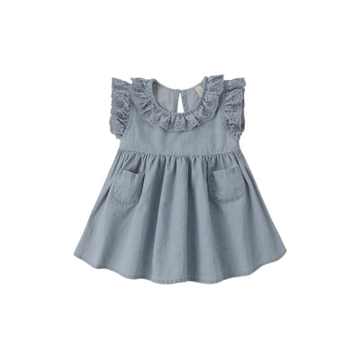 Sophie Dress Lightweight Denim