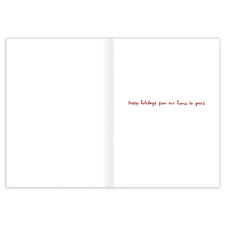 Red Sky Cozy Christmas Boxed Holiday Cards - Set of 10