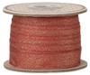 Ribbon, W: 13 mm x L: 10 m - Red/gold