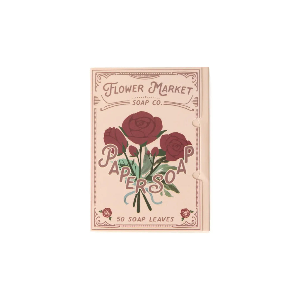 Paper Soap – Rose Scent, Travel Size