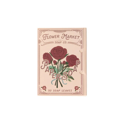 Paper Soap – Rose Scent, Travel Size