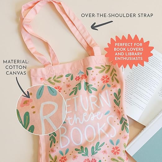Return These Books Tote Bag