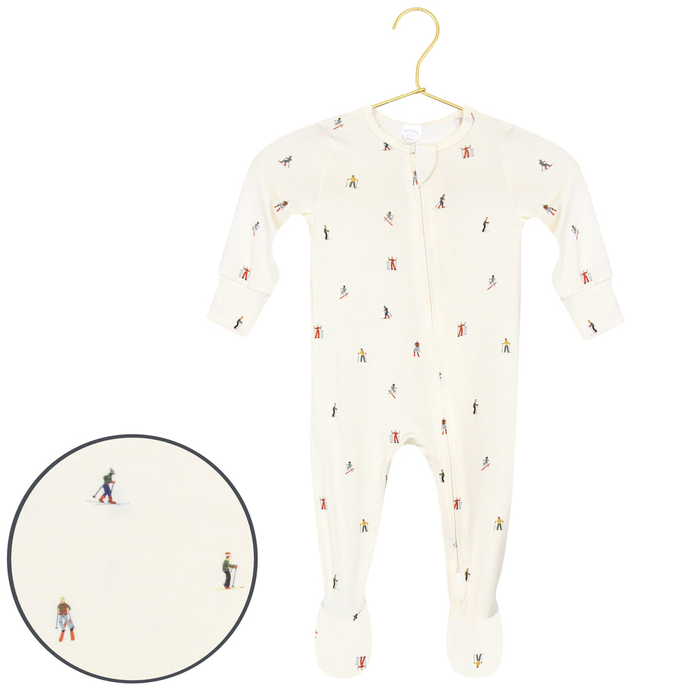 Holiday Zipper Footies - Lou Lou