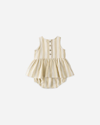 Skirted Tank Romper Summer Stripe