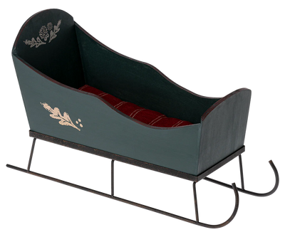 Sleigh, Medium - Green