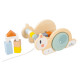 SWEET COCOON PULL-ALONG SNAIL TROLLEY