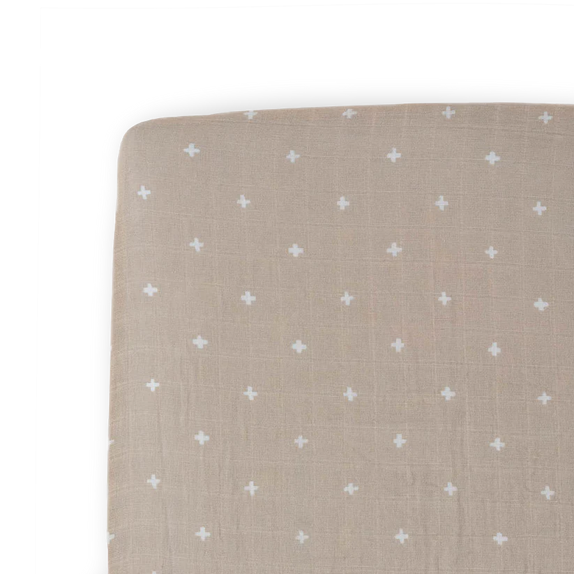 Little Unicorn Cotton Muslin Crib Sheet