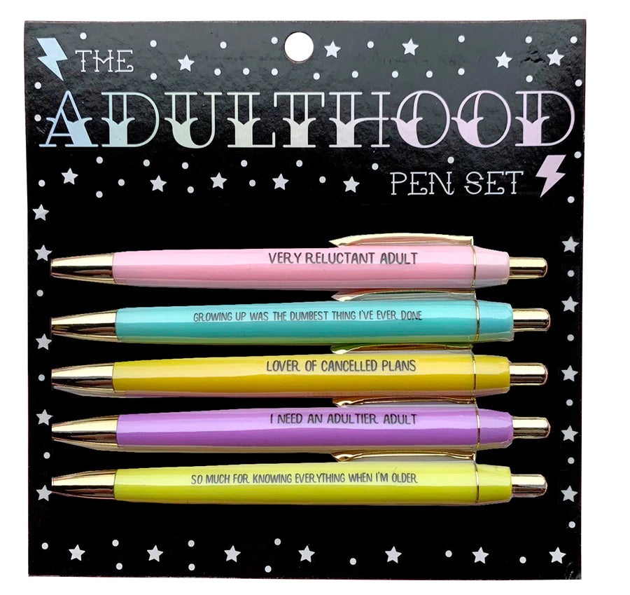 ADULTHOOD PEN SET