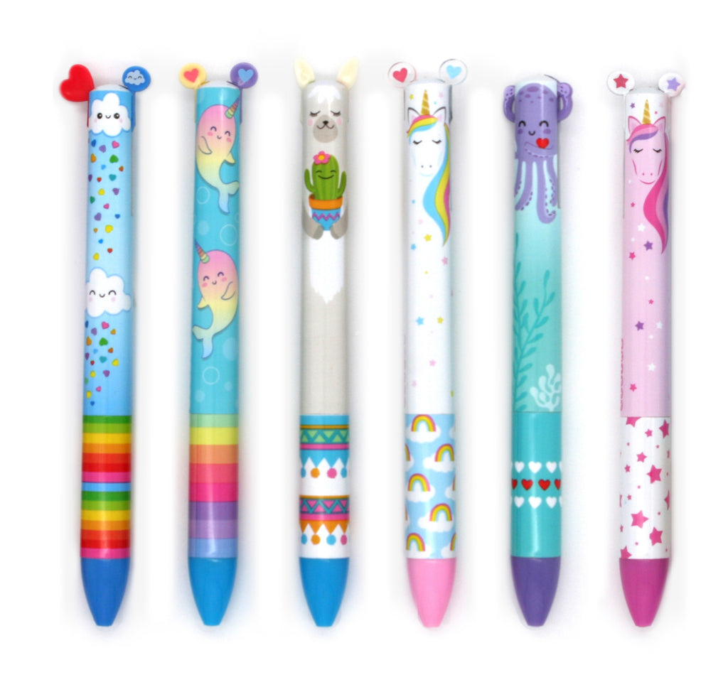 Twice as Nice Magical 2 Color Click Pen
