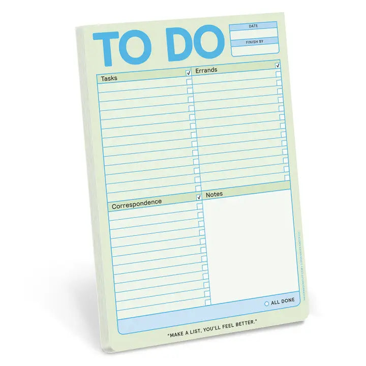 To Do Pad (Pastel Green)