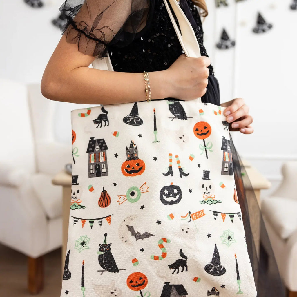 Tricks & Treats Canvas Tote Bag - Final Sale