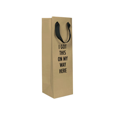 WAY HERE WINE BAG