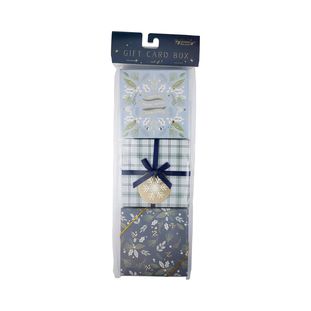 Holiday Gift Card Holder Box Set