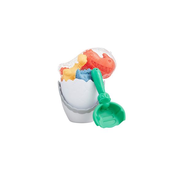 White Dino Egg Beach Set