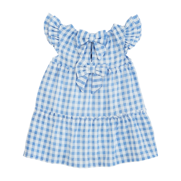 Bardot Blue Gingham Dress