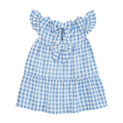 Bardot Blue Gingham Dress