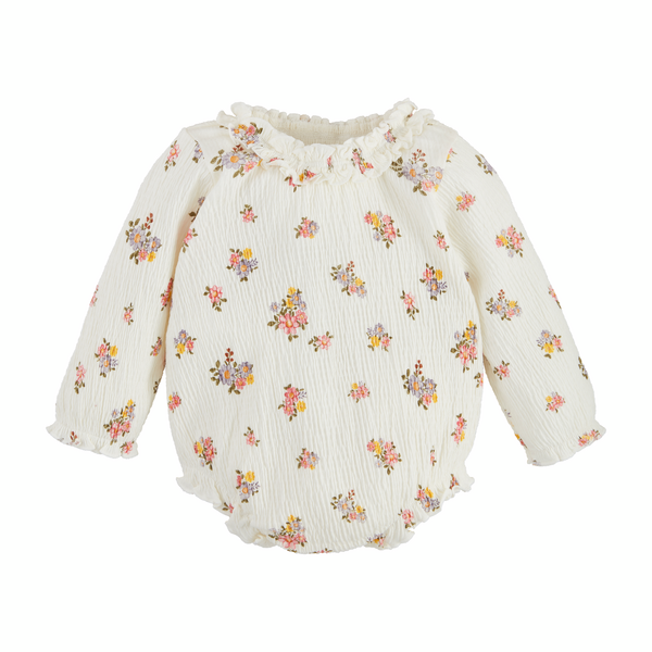 Ivory Floral Crawler