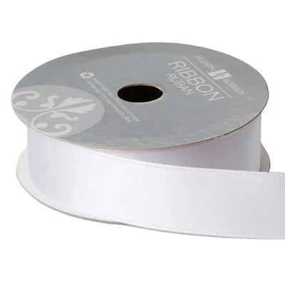 White Ribbon - Fancy Satin 1