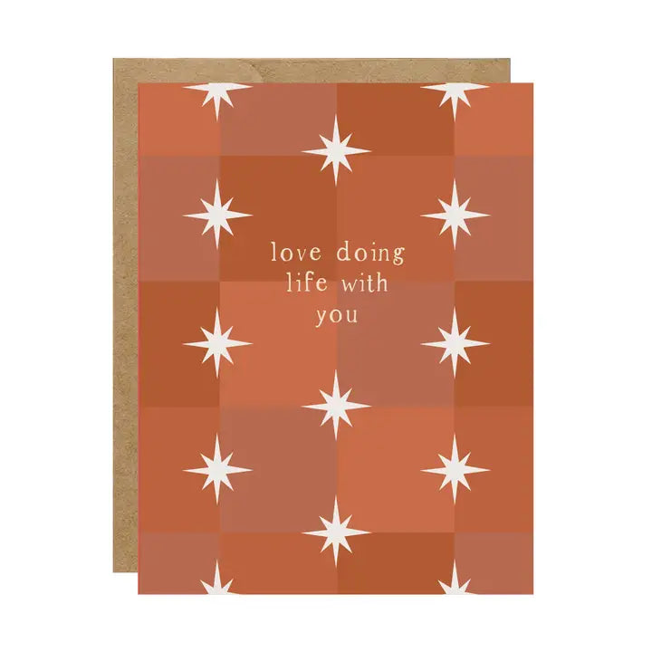 Love Doing Life with You Card
