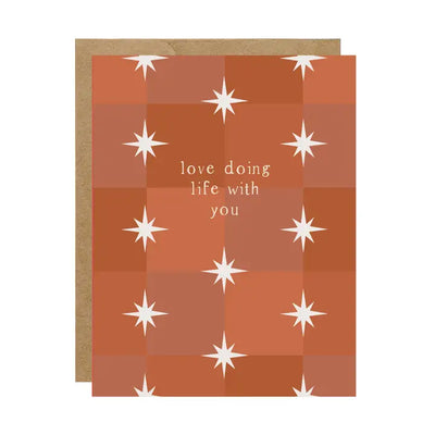 Love Doing Life with You Card