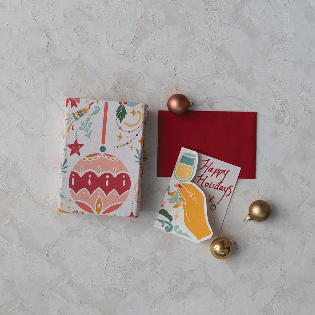 Christmas Cards with Holiday Icons