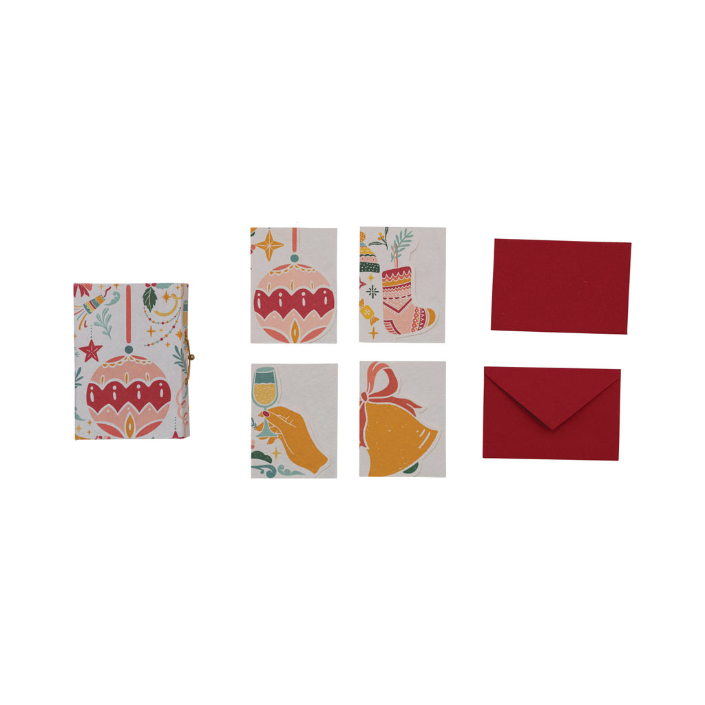 Christmas Cards with Holiday Icons