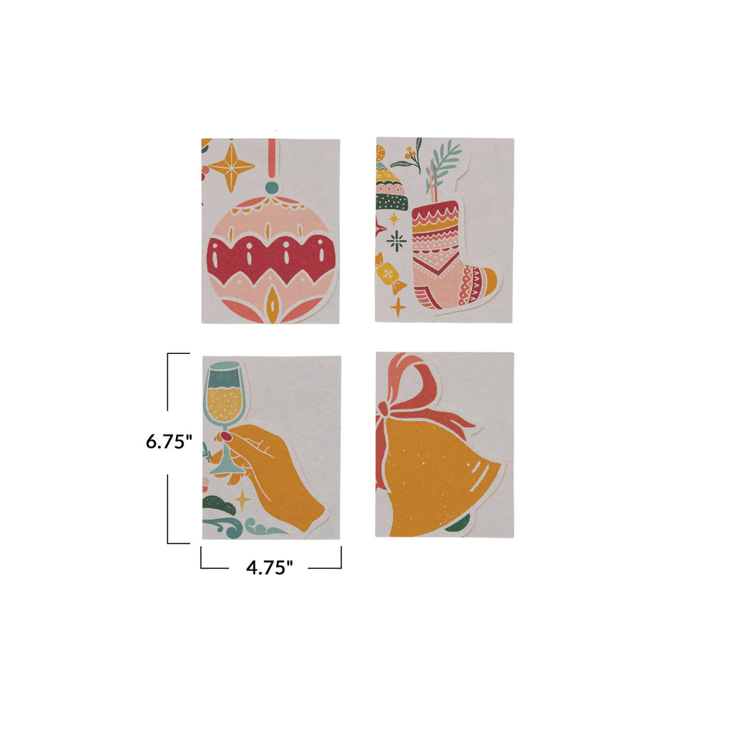 Christmas Cards with Holiday Icons