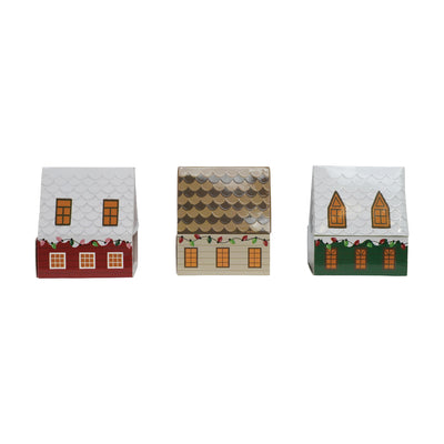 Safety Matches in House Shaped Matchbox