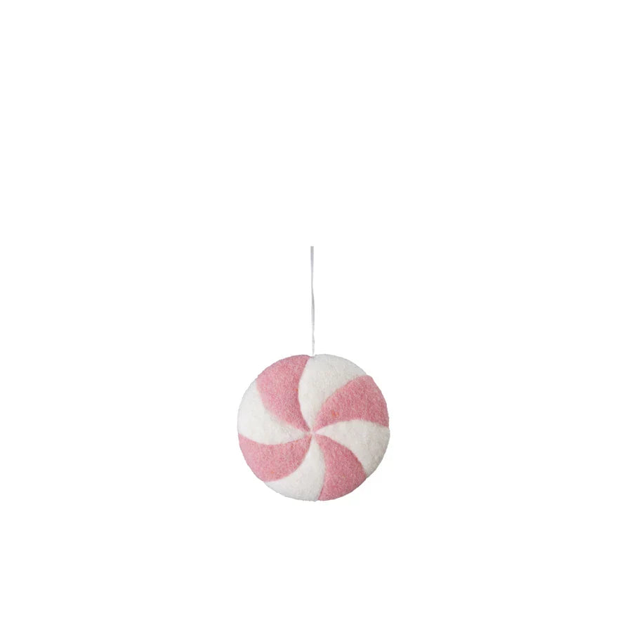 Wool Felt Candy Ornament