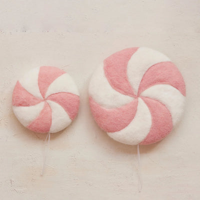 Wool Felt Candy Ornament