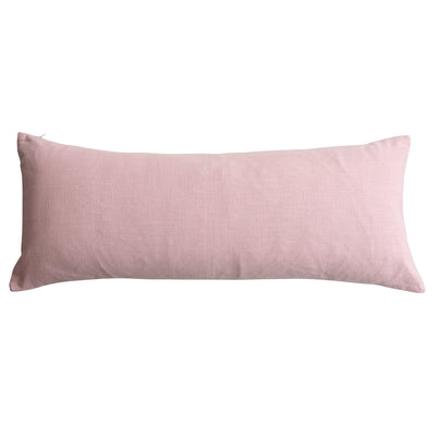 Cotton Slub Lumbar Pillow with Tufted 