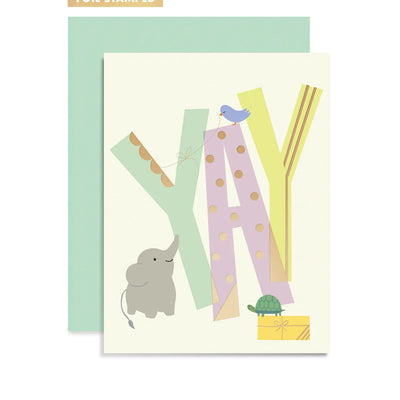 Yay Greeting Card