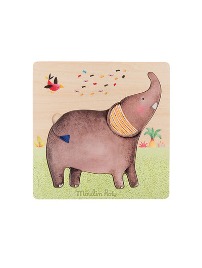 LES PAPOUM ELEPHANT PUZZLE