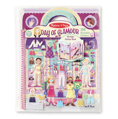 DAY OF GLAMOUR STICKER BOOK