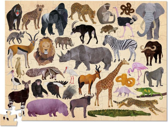 THIRTY SIX - ANIMAL PUZZLES
