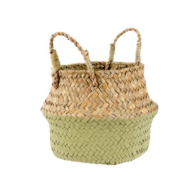 BABY BELLY BASKET, OLIVE