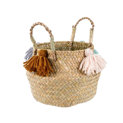 BABY BELLY BASKET, TASSEL