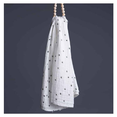 ORGANIC MUSLIN SWADDLE - STARS
