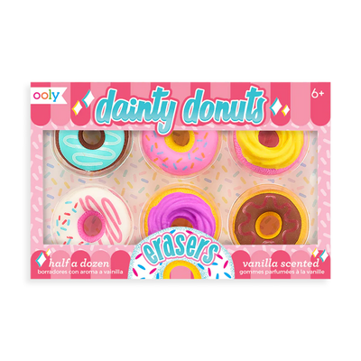 DAINTY DONUTS PENCIL ERASERS