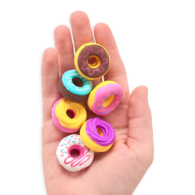 DAINTY DONUTS PENCIL ERASERS