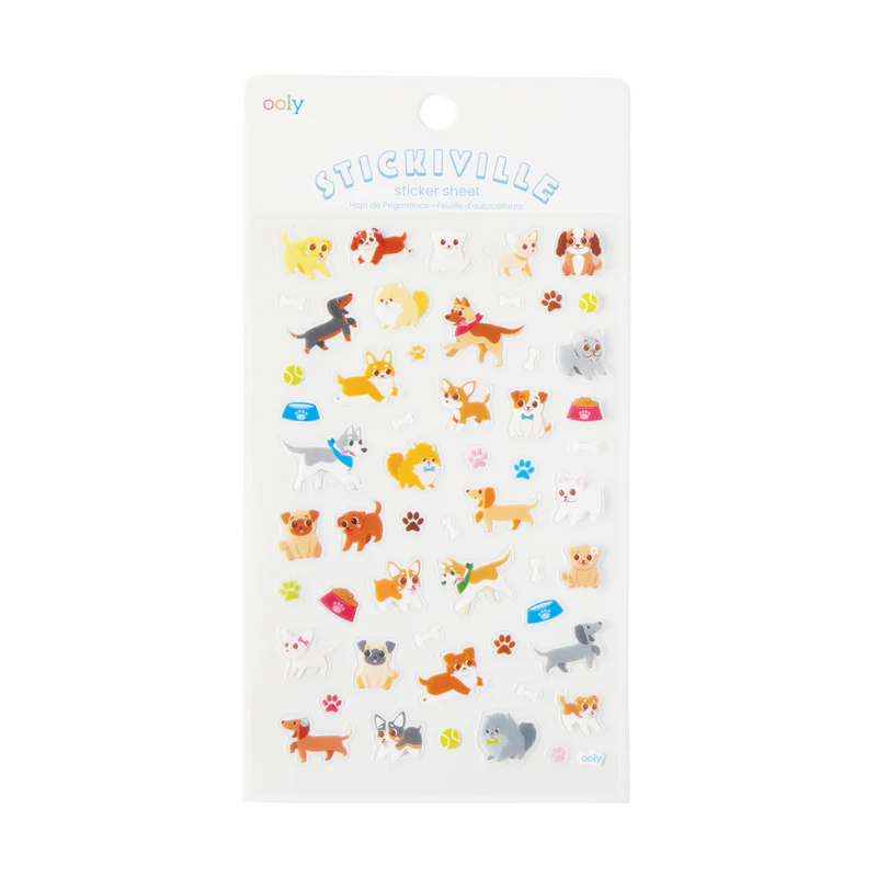 STICKIVILLE STICKERS: PUPPY LOVE