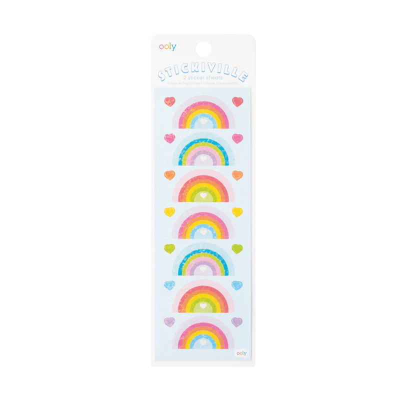 STICKIVILLE STICKERS: RAINBOW LOVE STICKERS