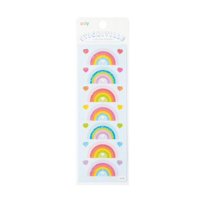 STICKIVILLE STICKERS: RAINBOW LOVE STICKERS